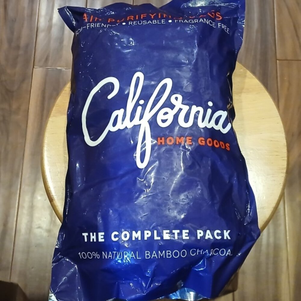 *Reduced* New in Package California Home Goods Bamboo Charcoal 9 Pack